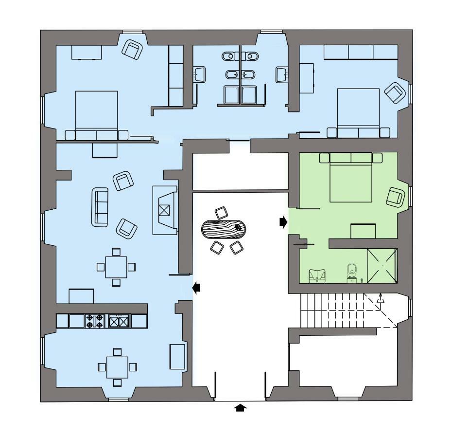 Villa Licinia Фолиньо Экстерьер фото