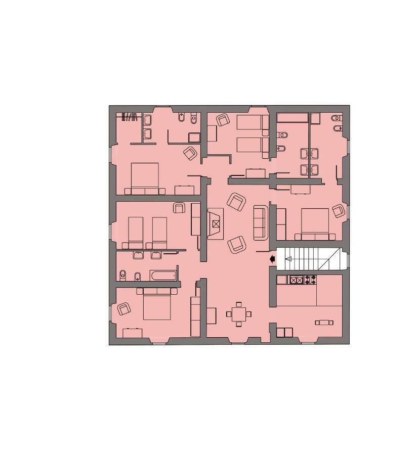 Villa Licinia Фолиньо Экстерьер фото